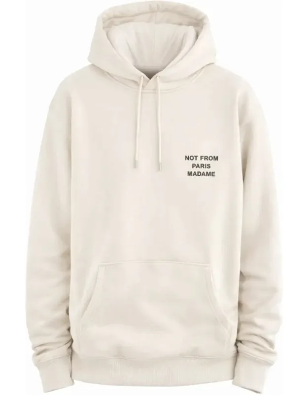 Slogan Graphic Cotton Hoodie