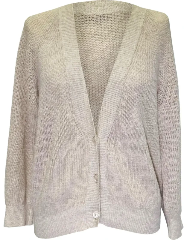 Leisure Cardigan In Wool