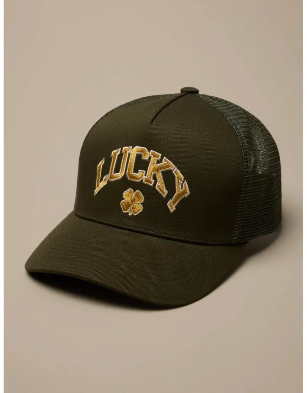 Clover Trucker Hat