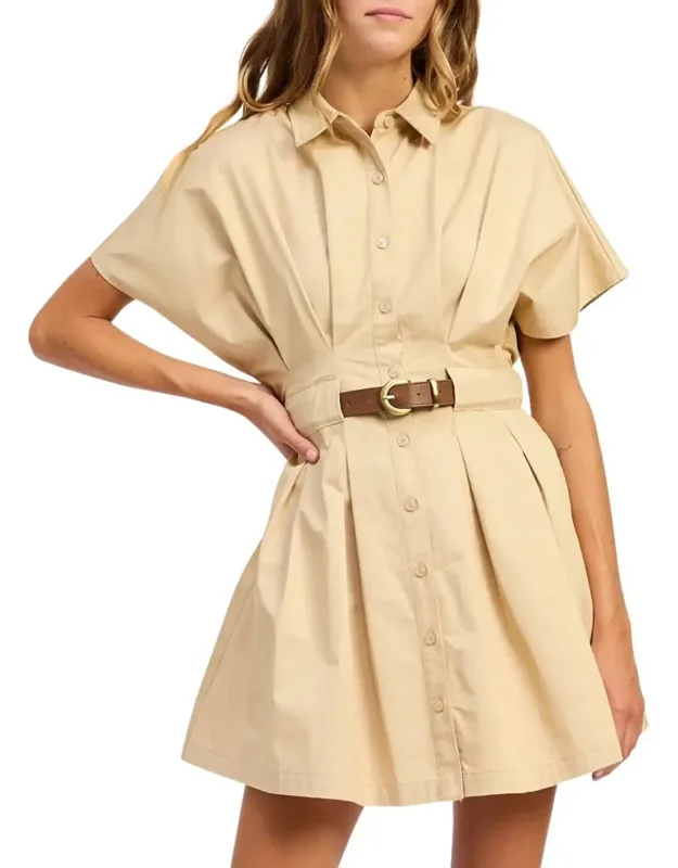 Cecilla Mini Shirt Dress