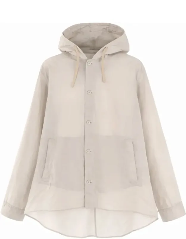 Rover Shirt Hooded Cupro Jacket