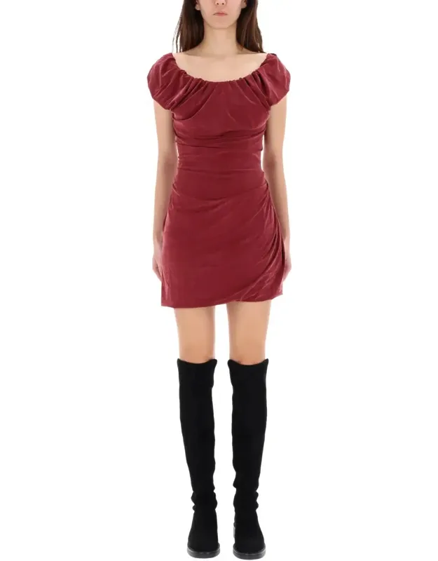 Cupro-blend Mini Dress