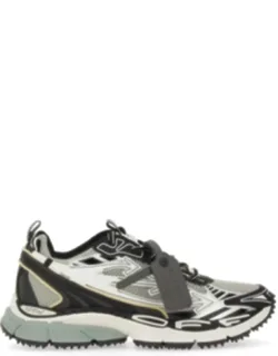 Layered Panels Mesh Chunky Sneakers