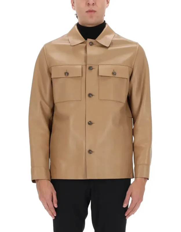 Faux Leather Jacket