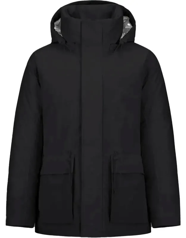 Relaxed Gathered Waist Parka
