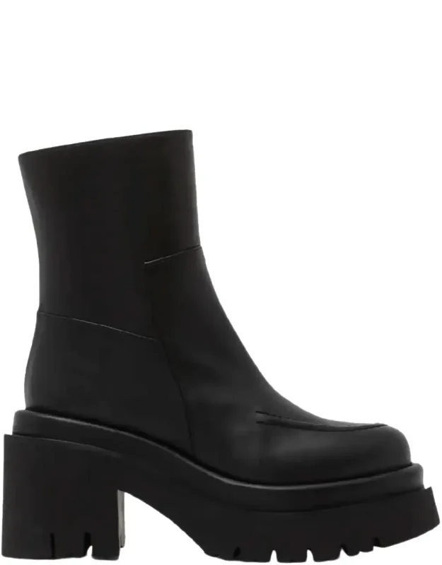 France Iris Leather Boots