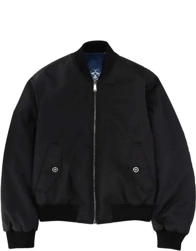 Reversible Classical Motifs Bomber Jacket