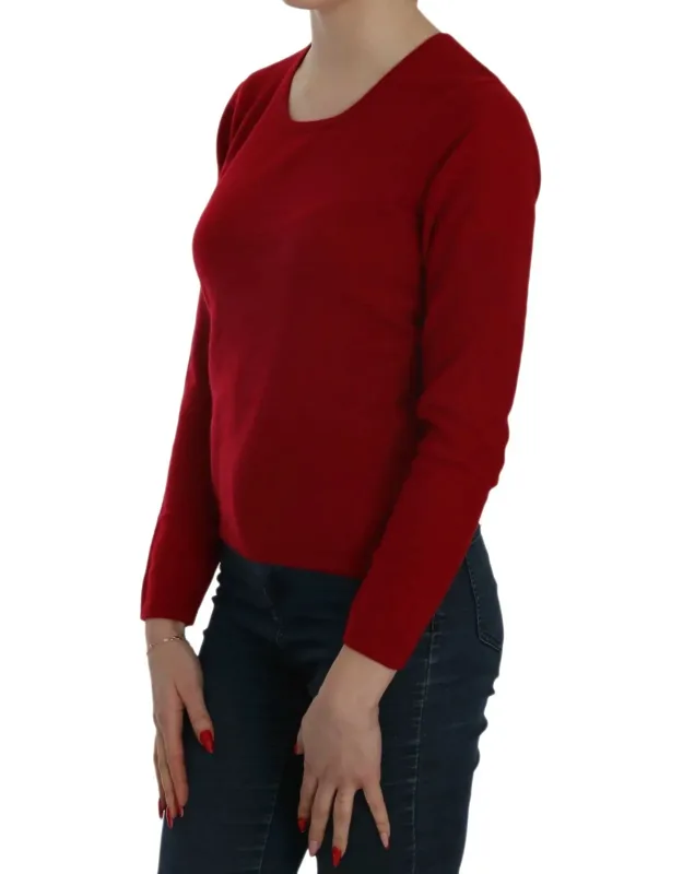 Round Neck Pullover Cashmere Sweater