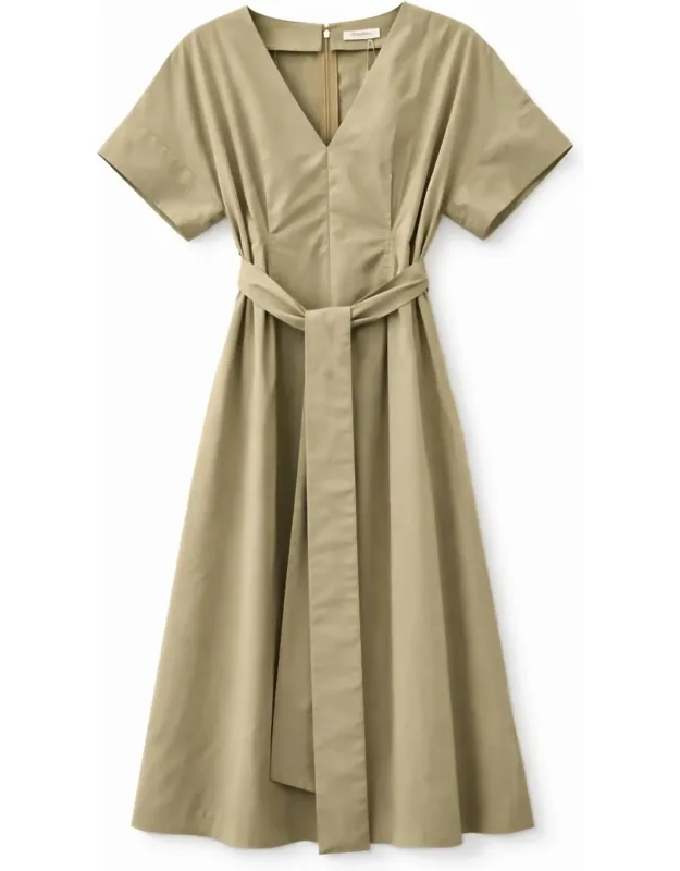 Classic Pleated Dress