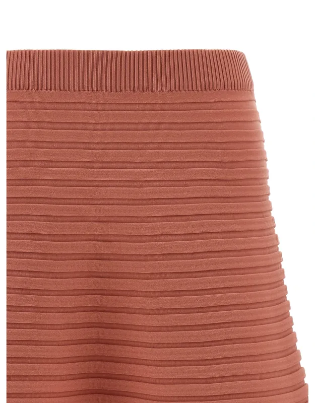 Polyester Midi Skirt