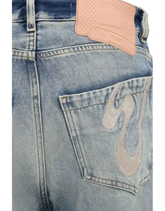 Viscose Relaxed Fit Jeans