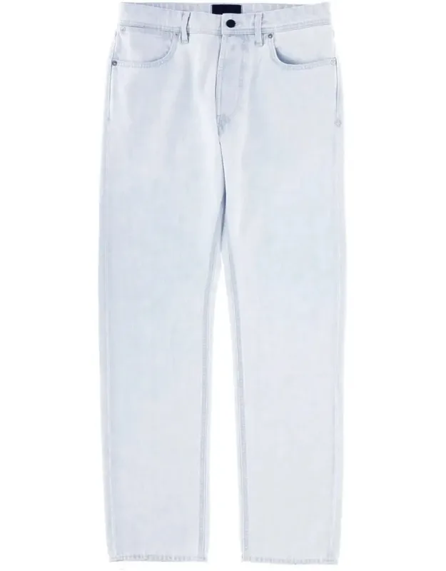 Light Wash Cotton Five-pocket Jeans