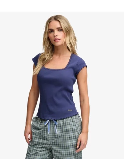 Essential Square Neck Short Sleeve T-shirt