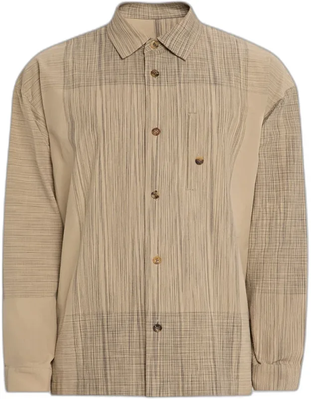 Kasuri Maxi-check Pocket Sport Shirt