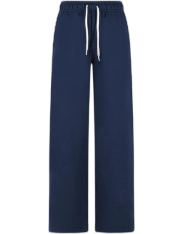 Jogger Pants With Drawstring Waistband And Pony Logo Embroidery