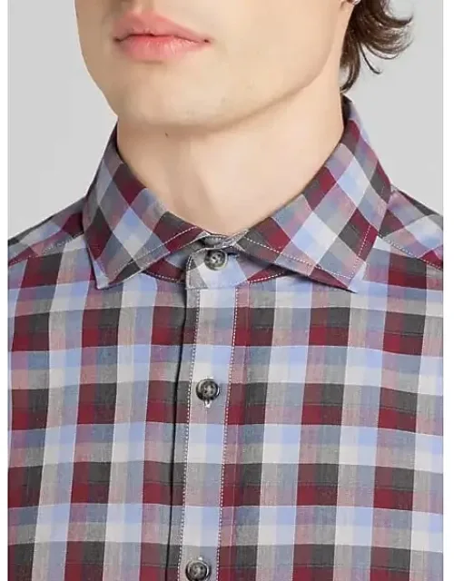 Classic Fit Check Button Up Shirt