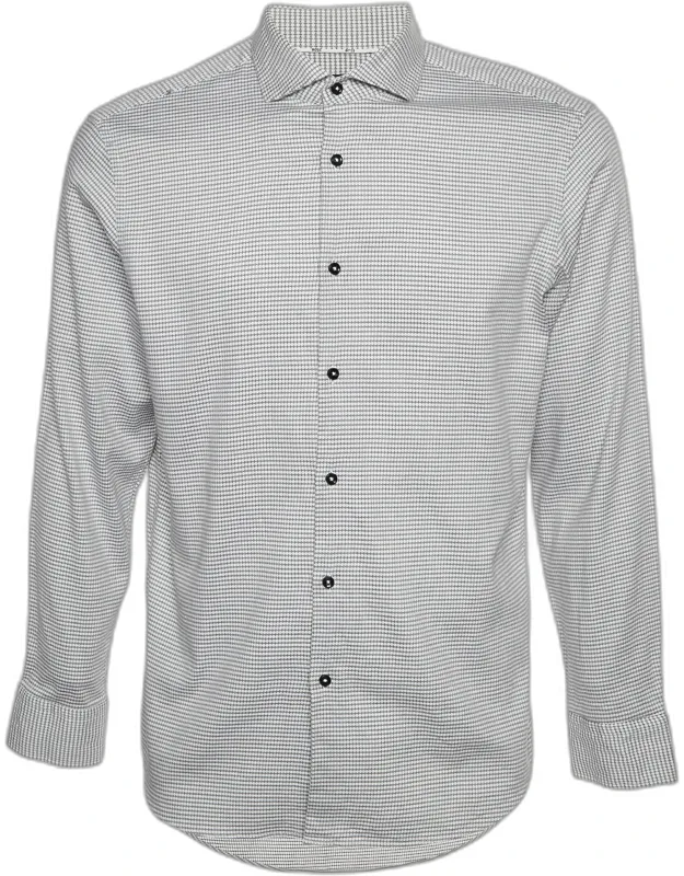 Textured Cotton Long Sleeve T-shirt
