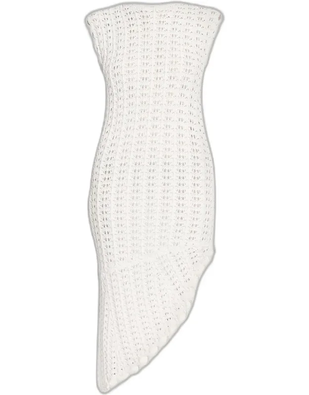 Asymmetric Crochet Dress