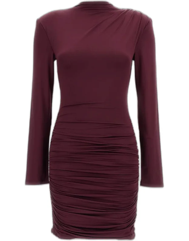 Draped Mini Dress