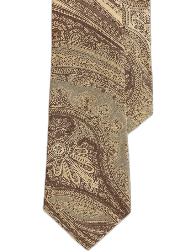 Paisley Linen-silk Tie