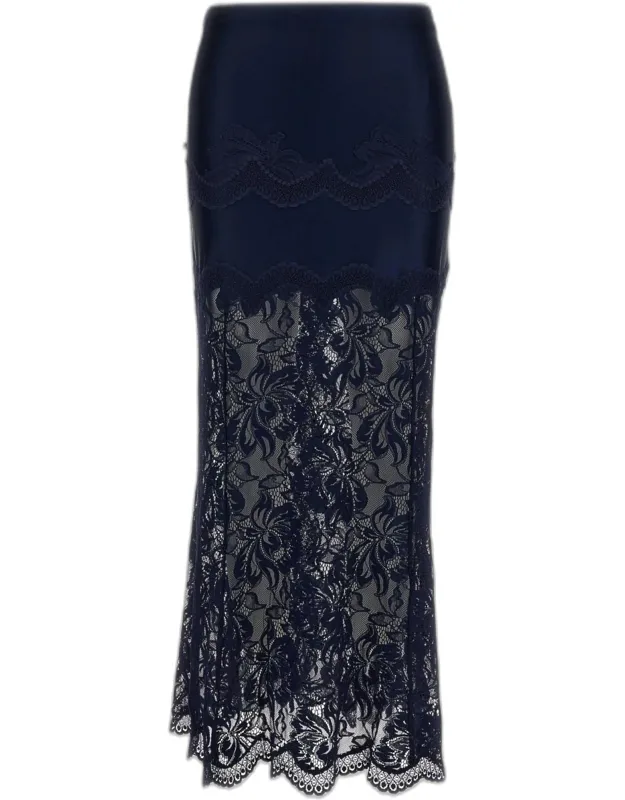Lace Midi Skirt