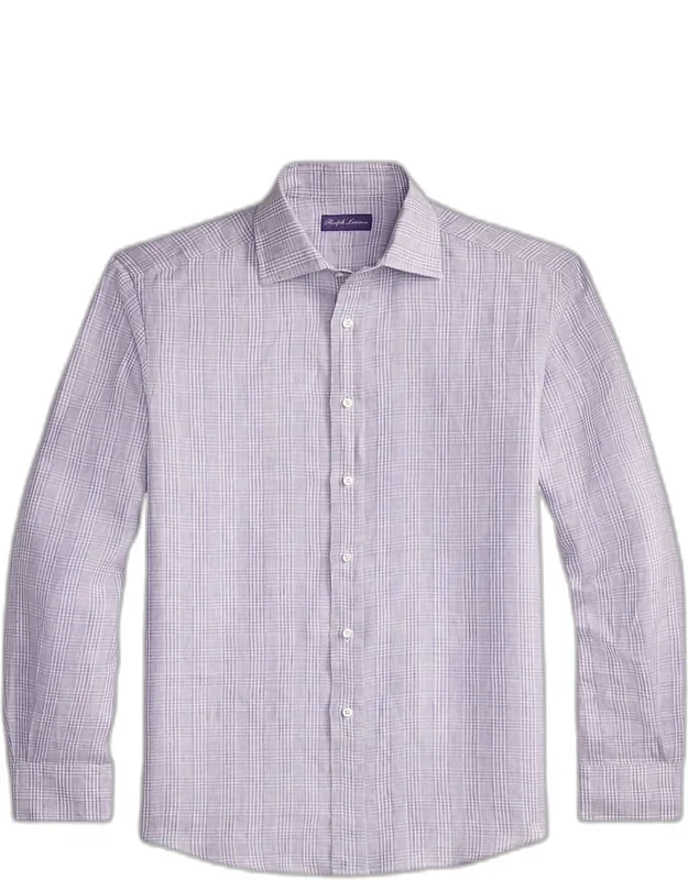 Glen Check Linen Shirt