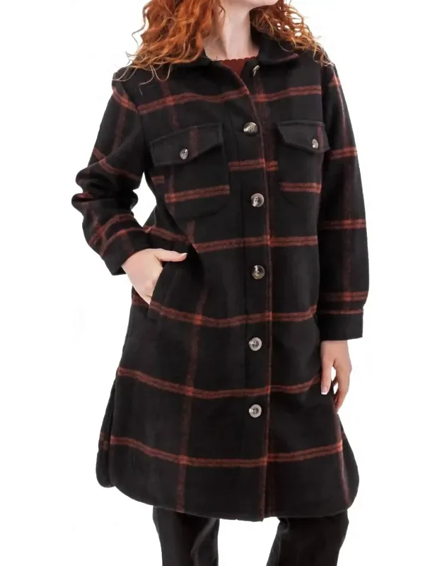 North Wind Button Front Coat