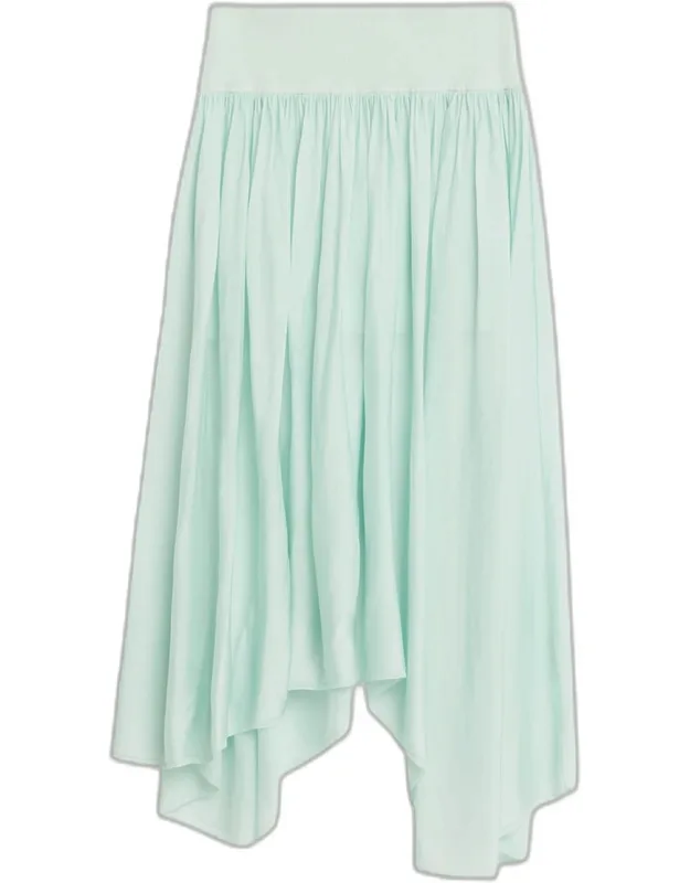 Asymmetric Midi Skirt