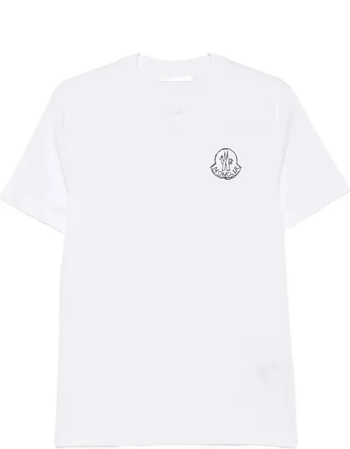 Logo-print T-shirt With Crew Neck And Short Sleeves