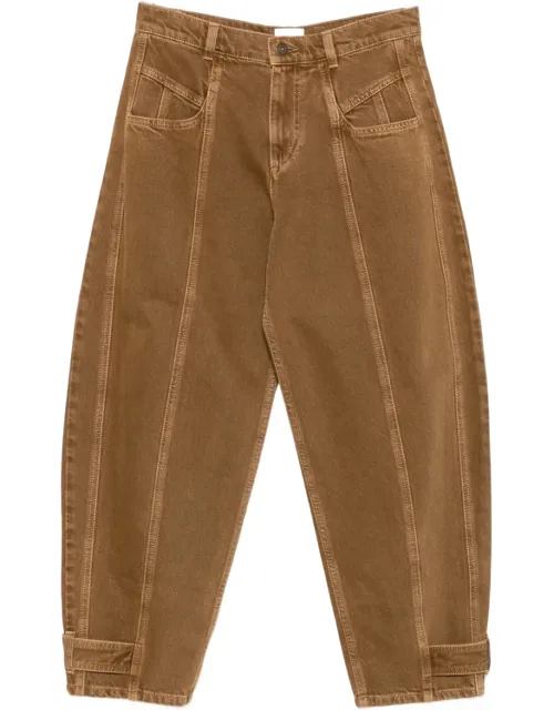 Leja Seam-detail Tapered Jeans