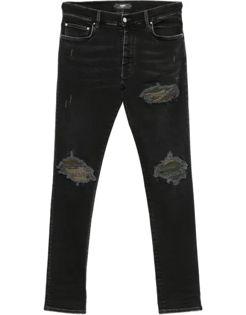 Distressed Pocket Jeans