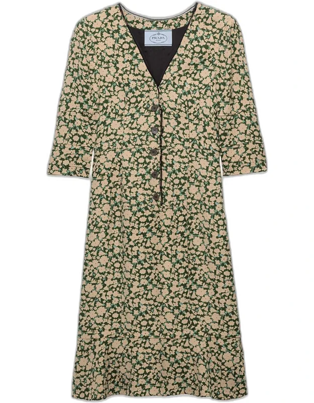 Floral Midi Dress