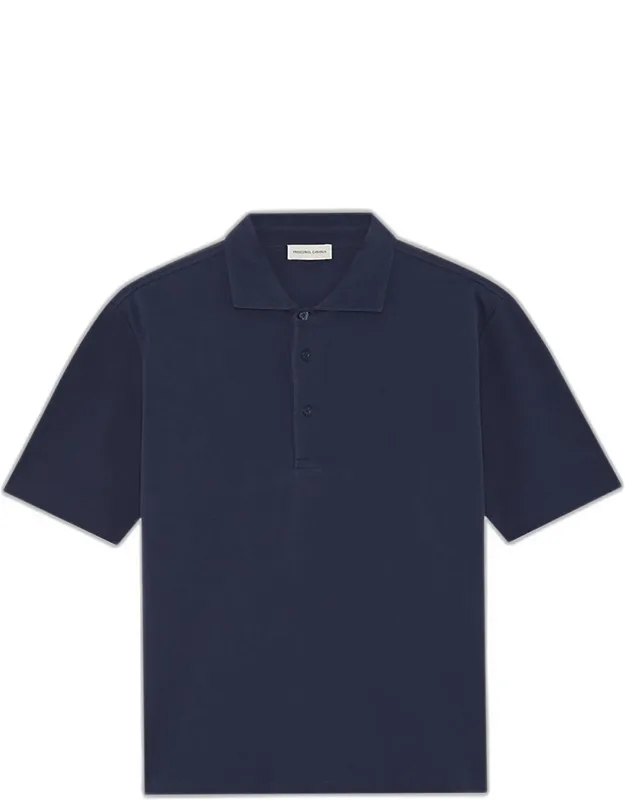 Cotton Pique Polo Shirt