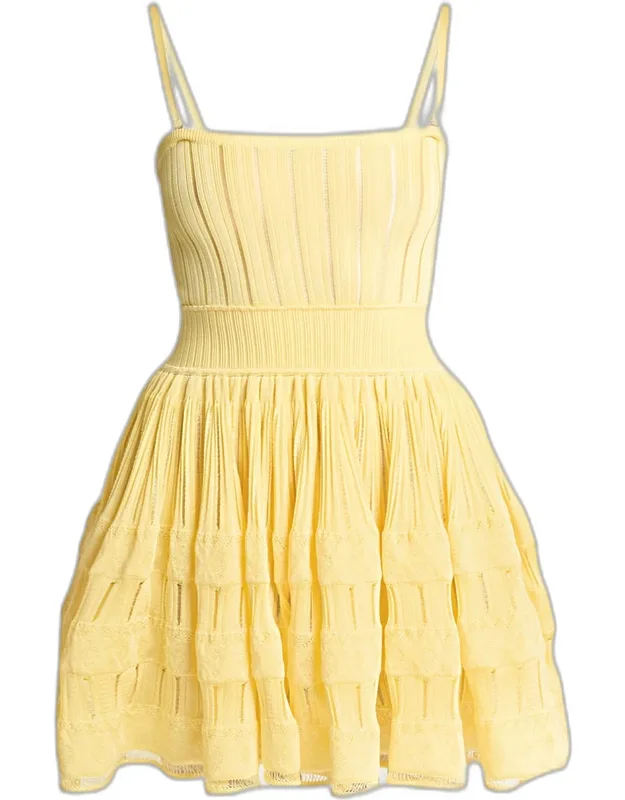 A-line Crinoline Mini Dress