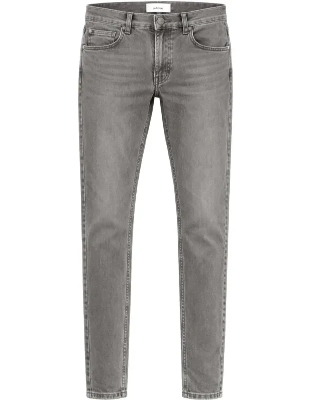 Slim Fit Washed Denim Jeans