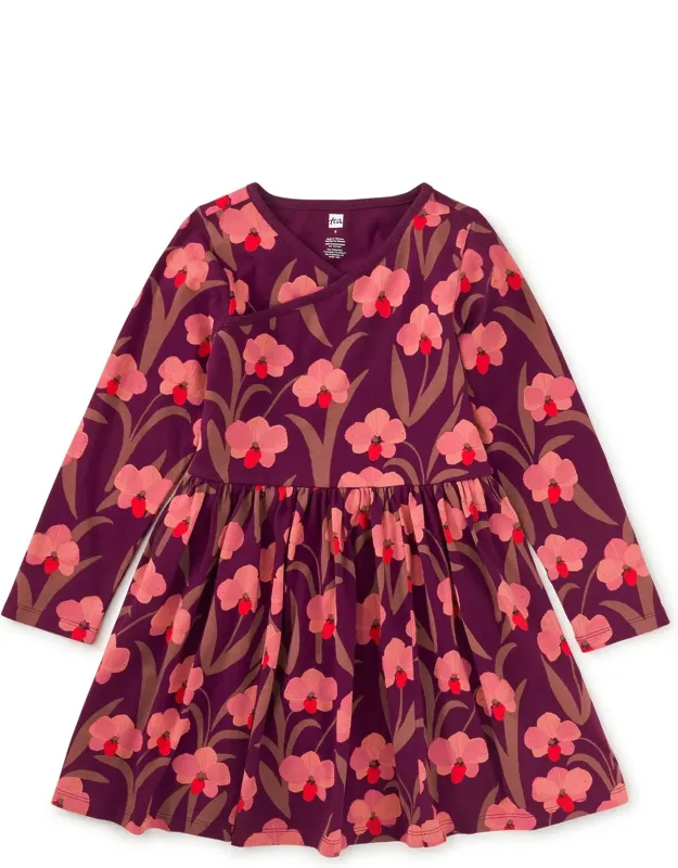 Wrap Neck Dress