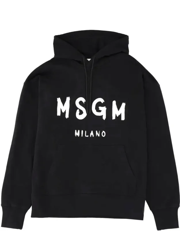 Logo Cotton Hoodie