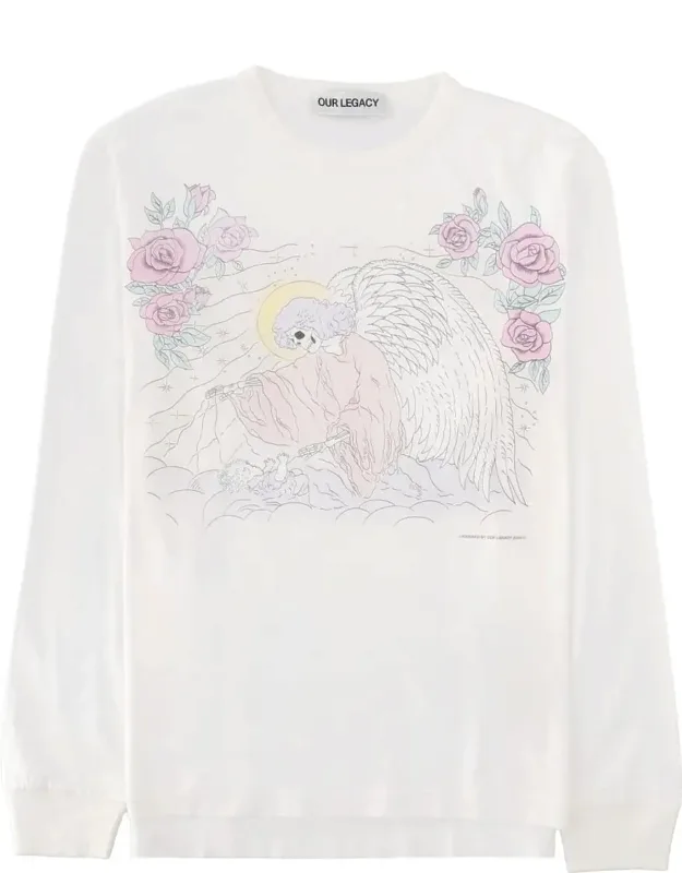 Celestial Angel Wing Graphic T-shirt