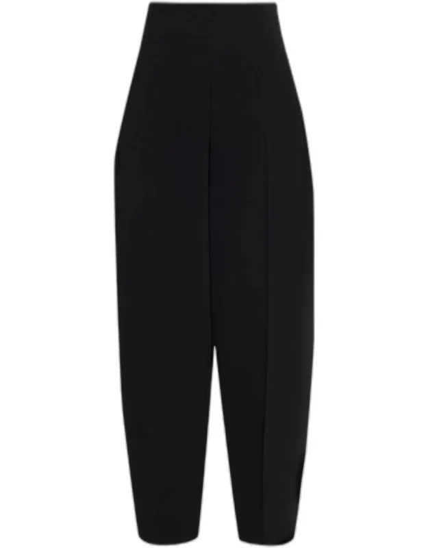 Curved-leg Trousers