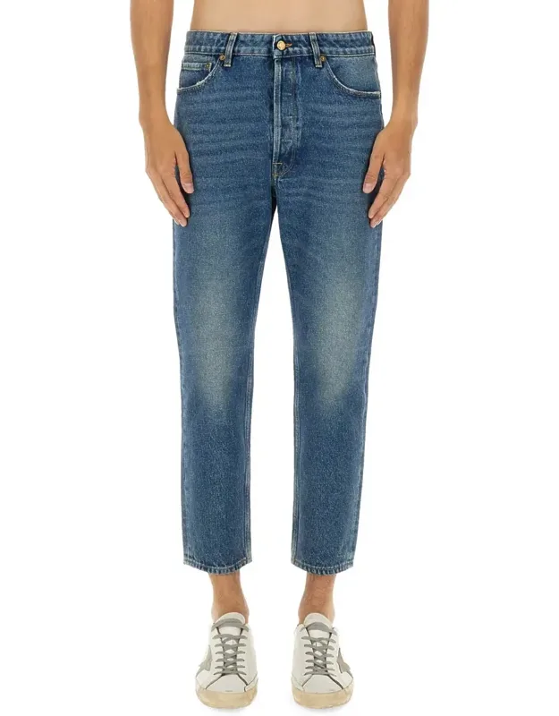 Cropped Ankle Slim Jeans