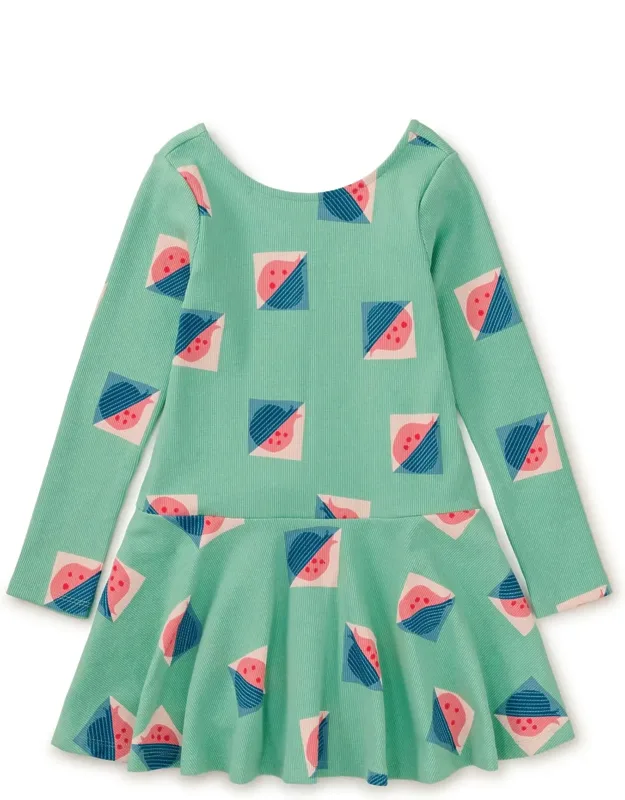 Drop Waist Skater Dress