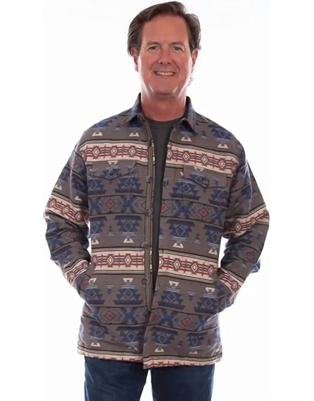 Western Southwest Shirt Jacket