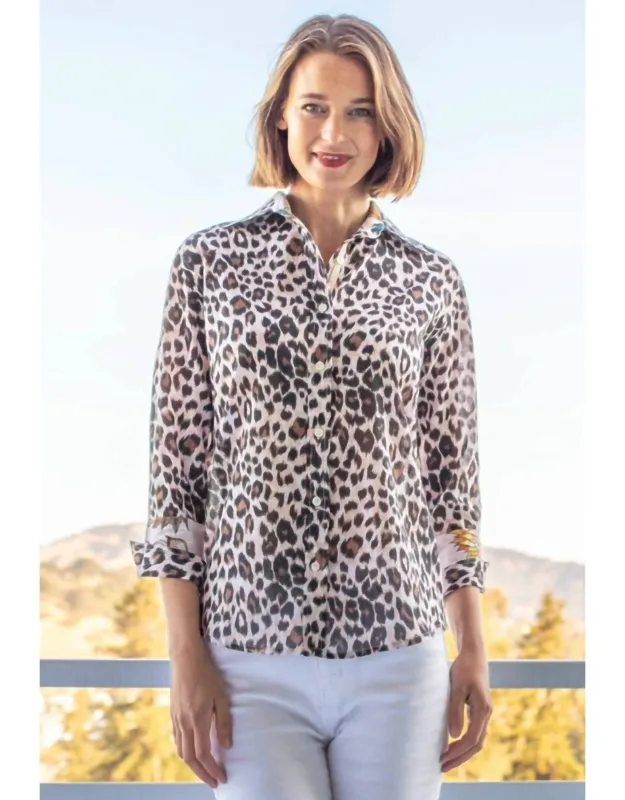 Cheetah Print Rome Shirt
