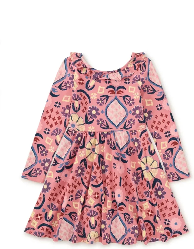 Ruffle Collar Ballet Dress