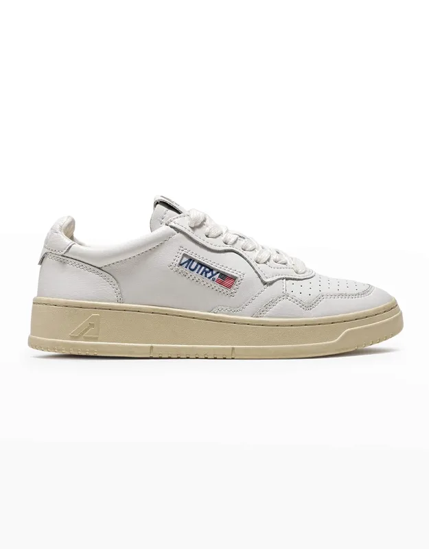 Medalist Low-top Bicolor Leather Sneakers