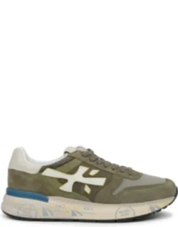 Mesh Suede Overlay Sneakers