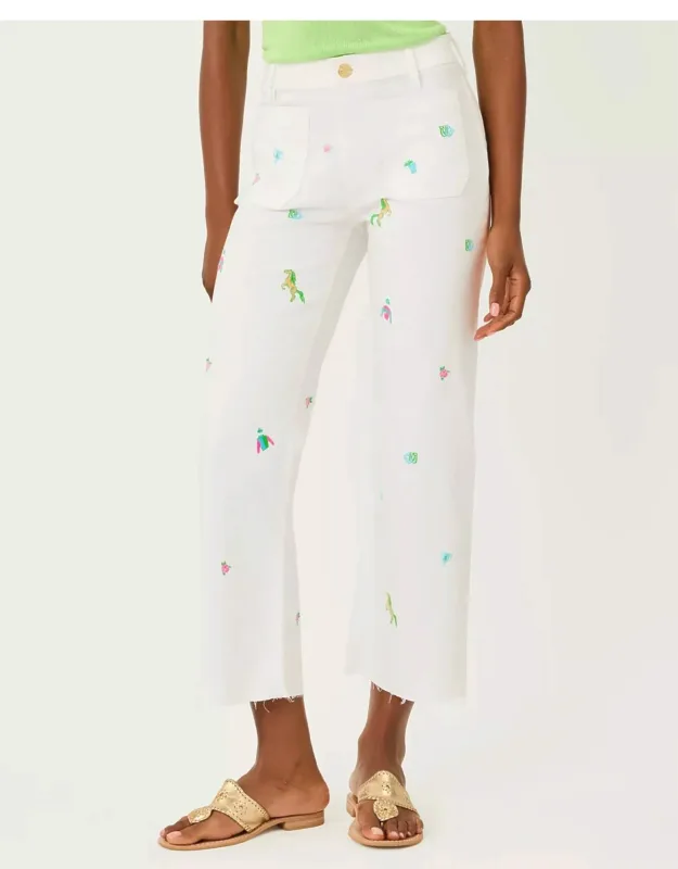 Harleen High Rise Crop Jeans