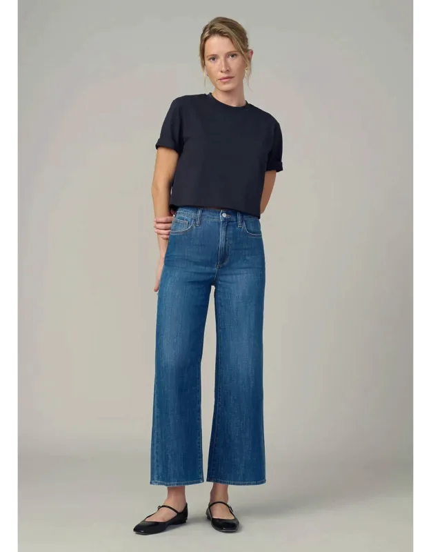 High Rise Cropped Jeans