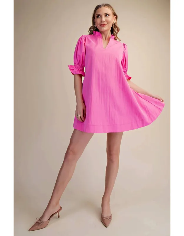 Puff Sleeve Dress