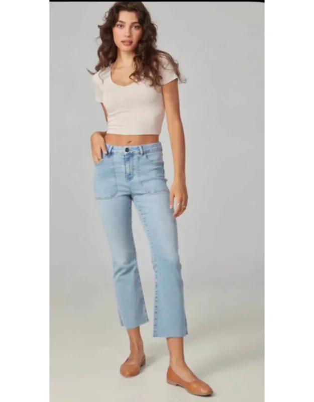 High Rise Bootcut Jeans